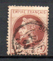 Col33 France 1863 N° 26A Oblitéré CaD 1865 : 50,00€ - 1863-1870 Napoleon III With Laurels