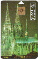 Spain - Telefonica - Catedral De Colonia 2 - P-198 - 05.1996, 100PTA, 4.000ex, Mint - Privatausgaben