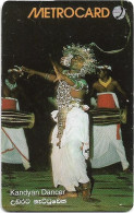 Sri Lanka - Metrocard (Chip) - Kandyan Dancer, SC7, 150Rs, Used - Sri Lanka (Ceilán)