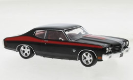 Chevrolet Chevelle SS - 1970 - Black/red - Ixo - Ixo