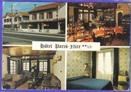 Carte Postale 38. Chanas  Hotel Restaurant Paris-Nice   Très Beau Plan - Chanas