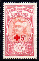 Océanie: Yvert N° 42(*); Croix Rouge - Neufs