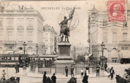 - BRUXELLES. - La Place Royale. - Scan Verso - - Marktpleinen, Pleinen