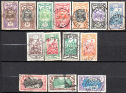 Océanie: Yvert N° 21/37; 14 Valeurs - Used Stamps