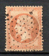 Col33 France 1862 N° 23  Oblitéré étoile Muette : 17,00€ - 1862 Napoléon III