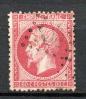 Col33 France 1862 N° 24  Oblitéré  : 65,00€ - 1862 Napoleone III