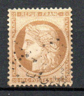Col33 France 1870 N° 36  Oblitéré étoile : 110,00€ - 1870 Beleg Van Parijs