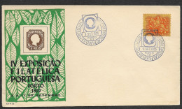 Portugal Cachet Commémoratif  Expo Philatelique Porto 1955 Event Postmark Stamp Expo Oporto 1955 - Sellados Mecánicos ( Publicitario)