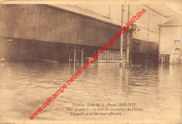 Crue De La Meuse 1925-1926 - Rue Cockerill- - Le Mur De Séparation De L'Usine Cockerill - Seraing - Seraing