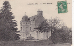 37. BALLAN. CPA.  LE GRAND BOUCHET. ANNÉE 1913 + TEXTE - Ballan-Miré