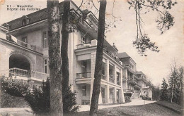 Neuchâtel Hôpital Des Cadolles 1917 - Neuchâtel