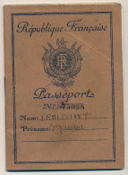 FRANCE - Passeport à L' Etranger - 580 Francs - 1952 - Non Classés