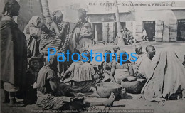 207098 AFRICA DAKAR SENEGAL COSTUMES PEANUT MERCHANTS POSTAL POSTCARD - Non Classés