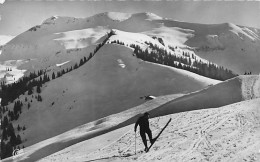 Samoëns Plateau Des Saix Skieur Ski - Samoëns