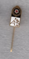 Enamel Pin Judo Club Partizan Belgrade Serbia Yugoslavia - Judo