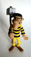 FIGURINE PLASTOY LUCKY LUKE 1997 AVEREL DALTON BAGNARD AVEC UNE MASSE (1) - Other & Unclassified