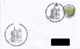 SPAIN. FDC. WORLD HERITAGE. CACERES. 2023 - FDC