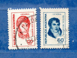 (Us.7) Argentina ° 1976-77 -  Yv. 1071-1073.  Oblitérer. - Used Stamps
