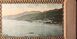 Long Postcard Abbazia Opatija City Croatia (21.) - Croatie