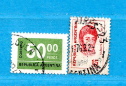 (Us.7) Argentina ° 1976 -  Yv. 1063-1065.  Oblitérer. - Usati