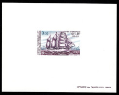 F.S.A.T.(1984) Scientific Vessel "Le Gauss". Deluxe Sheet. Scott No C84, Yvert No PA85. - Imperforates, Proofs & Errors