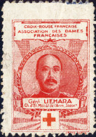 FRANCE - Ca. 1915-18 - Vignette Général UEHARA - Ass. Des Dames De France / Croix-Rouge - Neuf Sans Gomme - Croce Rossa