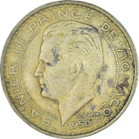 Monnaie, Monaco, 50 Francs, Cinquante, 1950 - 1949-1956 Oude Frank