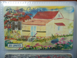 NEW CALEDONIA   USED  CARDS  BUILDING - Nieuw-Caledonië