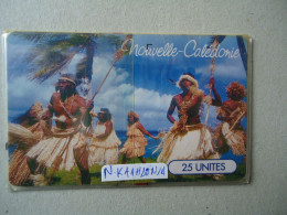 NEW CALEDONIA MINT CARDS CARDS  FESTIVAL  DANCE - New Caledonia