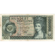 Billet, Autriche, 100 Schilling, 1969, 1969-01-02, KM:146a, TB+ - Oesterreich