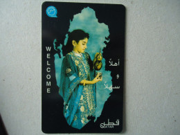 QATAR USED CARDS MAGNETIC WOMEN - Qatar