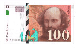 100 . Cents Francs 1997 . - 100 F 1997-1998 ''Cézanne''