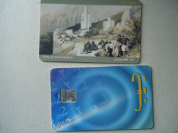 JORDAN  USED CARDS  PAINTING - Giordania