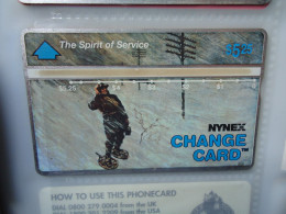 UNITED STATES UESD CARDS  5.25 $ NYNEX  CHANGE CARD THE SPIRIT   SERVICE - Other & Unclassified