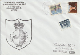 Canada 1996 Transport Canadian Coast Guard,cover - Histoire Postale
