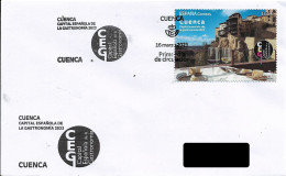 SPAIN. FDC. SPANISH CAPITAL OF GASTRONOMY. CUENCA. 2023 - FDC