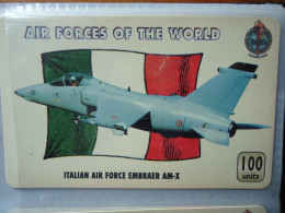 ITALY UNITED KINGDOM PREPAID  AIRLPANES  AIR FORCE  ITALY - Autres & Non Classés