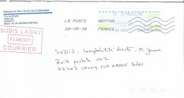 Vignette D'affranchissement - MOG - La Madeleine - Nord - Enveloppe Entière - 2000 « Avions En Papier »