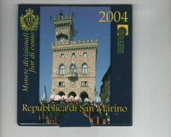 SAINT MARIN - Coffret 8 Pièces Série Euro BU 2004 - San Marino