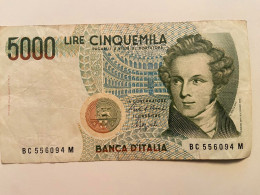 5000 LIRE Cinquemila - 1.000 Lire