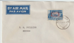 Rodi 1947 10 APX On Cover,Euro 1,50 - Egée (Rodi)