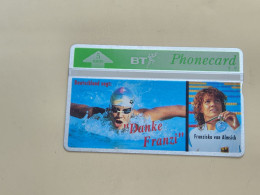 United Kingdom-(BTO-006)-DANKE FRANZI-(5)(5units)(231F06424)-price Cataloge MINT-4.00£+1card Prepiad Free - BT Übersee