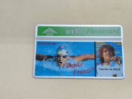 United Kingdom-(BTO-006)-DANKE FRANZI-(10)(5units)(231F18045)-price Cataloge MINT-4.00£+1card Prepiad Free - BT Übersee