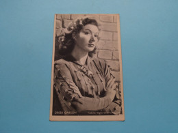 GREER GARSON ( See / Voir SCANS ) KWATTA () Format +/- 13,5 X 8,5 Cm.! - Autres & Non Classés