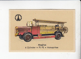 Abdulla - Autobilder Feuerwehr Magirus 6 Zylinder Autospritze  C.D. Magirus AG Ulm    Serie 1 #140 - Autres Marques
