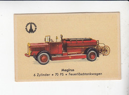 Abdulla - Autobilder Feuerwehr Magirus 6 Zylinder Feuerwehrlöschtankwagen   C.D. Magirus AG Ulm    Serie 1 #141 - Autres Marques