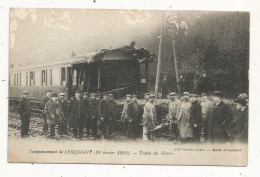 Cp, événement, Catastrophe, Tamponnement De SERQUIGNY, 29 Février 1916 , Trais Du Havre , Vierge - Rampen