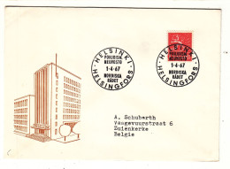 Finlande - Lettre De 1967 - Oblit Helsinki - - Storia Postale