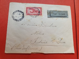 Indochine - Enveloppe De Saigon Pour La France Par Avion En 1936 - Réf 880 - Brieven En Documenten