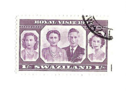 Visite Royale,Oblitération De Coin. - Swaziland (...-1967)